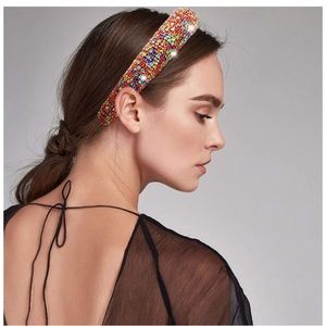 Brand New Rhinestone Crown Headband